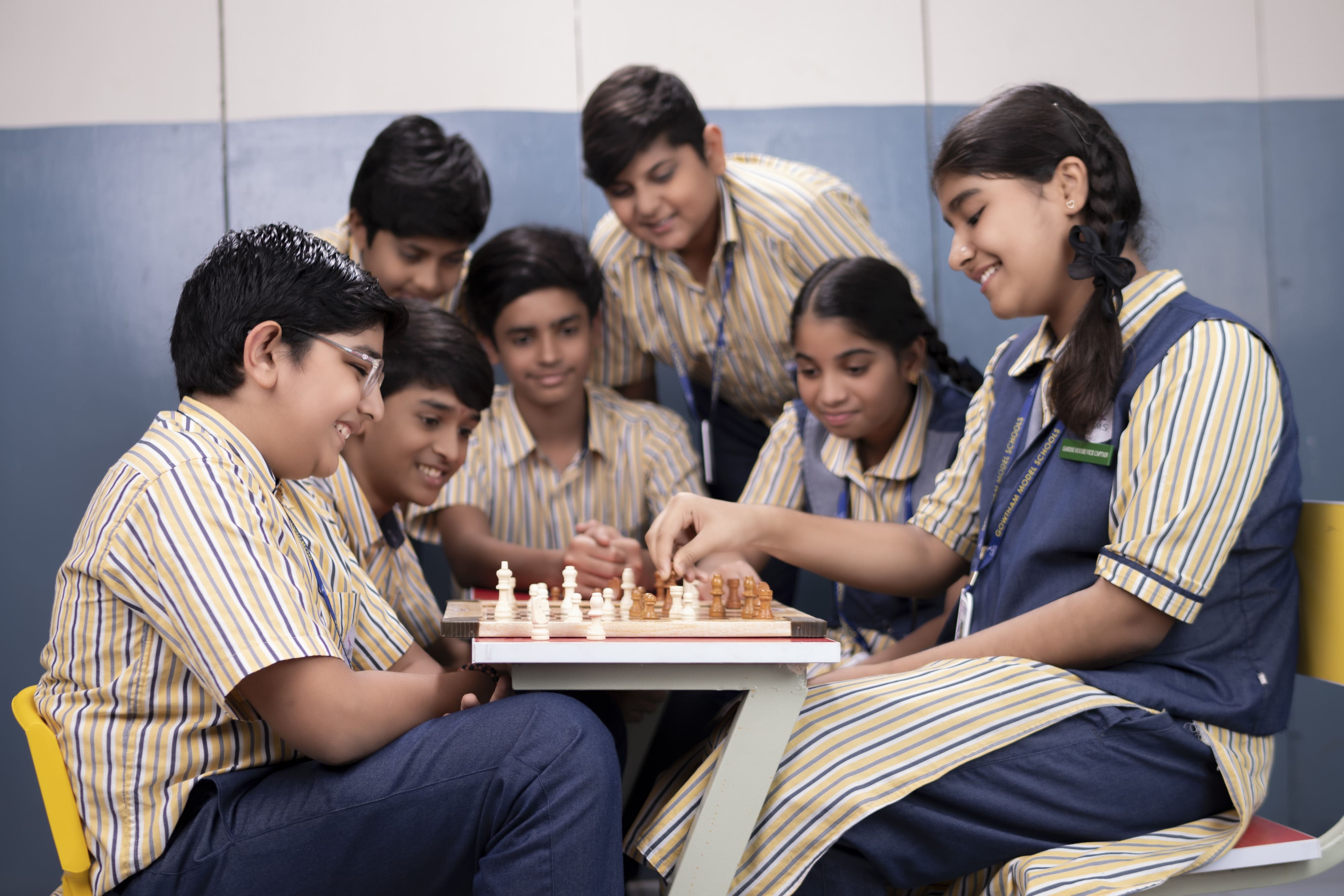 Gowtham Model School students